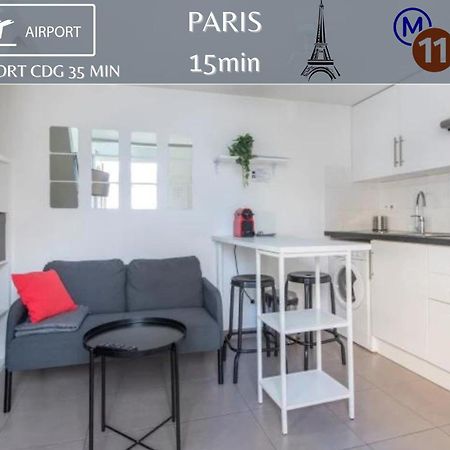 Benfleet 4 Cosy Studio Proche Paris Leilighet Romainville Eksteriør bilde
